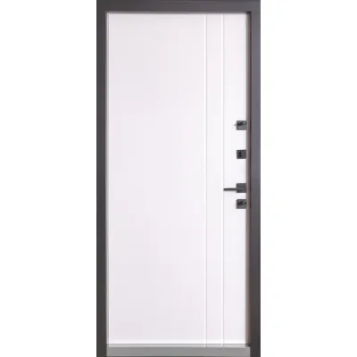 Вхідні Двері Котедж 710/265 Metalic anthracite/Вулична Білий Атласний-6