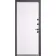 Вхідні Двері Котедж 710/265 Metalic anthracite/Вулична Білий Атласний-13-thumb