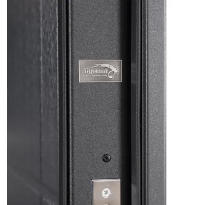 Входные Двери Коттедж 705/431 Metalic anthracite/Уличная Антрацит серый Булат-10