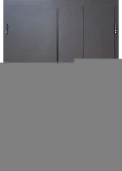 Двери Lama Nautilus Vinorit 1200 оцинкованная сталь с полимерным покрытием RAL 8019/8019 Форт