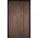 Входные Двери Modern RAL 9803 1200 "Galicia"-2-thumb