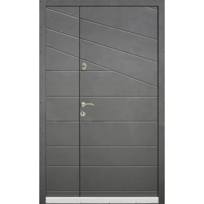 Вхідні Двері Modern Silver RAL 9803 1200 "Galicia"-1