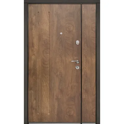 Входные Двери Modern+ RAL 8019 1200 "Galicia"-1
