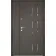 Входные Двери Modern+ RAL 8019 1200 "Galicia"-2-thumb