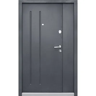 Входные Двери Modern+ RAL 7024 1200 "Galicia"-1