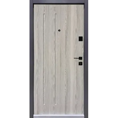 Входные Двери Galicia Modern+ RAL 7024 BLACK/крафт белый-1