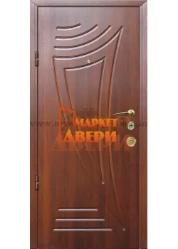 Двери Джента 540 темный орех Милано
