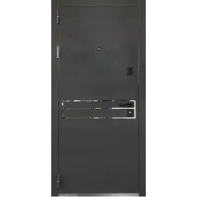 Входные Двери ПУ-3К-Тринити/503 Q RAL 1409 Серо-беж/МДФ Бетон антрацит Министерство Дверей-0