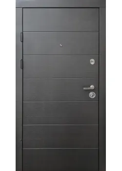 Двері Преміум Горизонталь венге темний горизонталь Qdoors