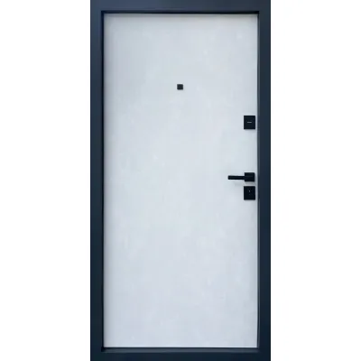 Входные Двери Qdoors Премиум Трейси-М/Гладь Оксид темный/Бетон снежный-1