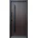 Входные Двери Qdoors Стрит Арт металл RAL8019 песок/МДФ дуб темный-2-thumb