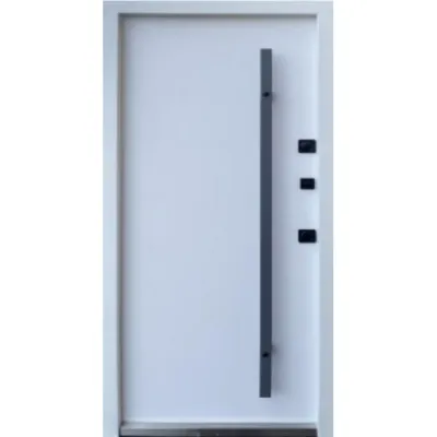 Вхідні Двері Qdoors Стронг Макс дуб 23/ білий атлас vin-2