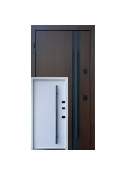 Двери Qdoors Стронг Макс дуб 23/белый атлас vin