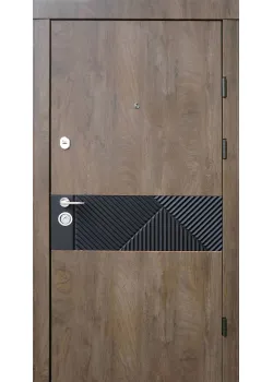 Двері Сопрано-М зпил дерева кон'ячний Qdoors