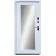 Входные Двери Ультра Мироу мрамор темный белая эмаль + зеркало Qdoors-3-thumb