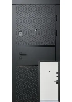 Двері Грація 2 кольори BLK Комфорт 3 "Redfort"