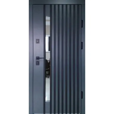 Вхідні Двері Мілано 2 кольори Vinorit склопакет Redfort-0