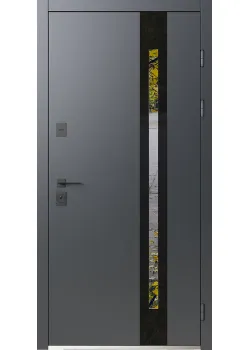 Двері Афіна ArWood RAL 7016/ПВХ антрацит Sarmak