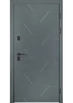 Двери Свея ArWood RAL 7016/ПВХ белое дерево Sarmak