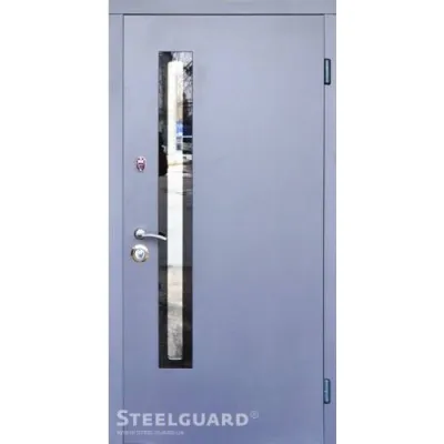 Входные Двери AV-1 Antrcyt Glass Steelguard-0