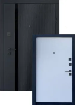 Двері Fusion Vertical 4К 2 кольори "Страж"