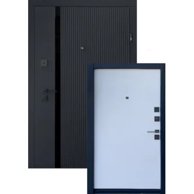 Вхідні Двері Fusion Vertical 4К 2 кольори "Страж"-0