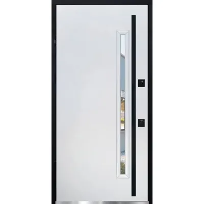 Входные Двери Straj Proof Standard Mottura StarMax DMD1800 Антрацит/белый атлас-1