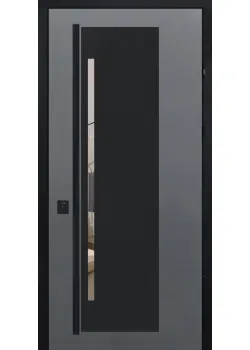 Двері Straj Proof Standard Mottura StarMax DMD1800 Антрацит/білий атлас