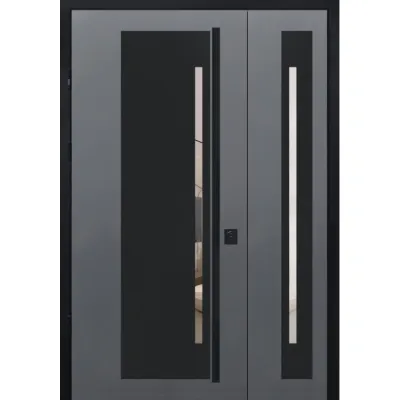 Входные Двери Straj Proof Standard Mottura StarMax DMD1800 1220 Антрацит/белый атлас-0