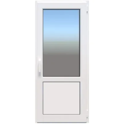 Металлопластиковые двери REHAU EURO 60 поворотно-откидное 800 x 2000 мм-2