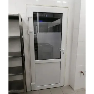 Металлопластиковые двери REHAU EURO 60 поворотно-откидное 800 x 2000 мм-9