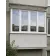 Металлопластиковое окно REHAU EURO 70 четырехстворчатое с двумя поворотно-откидными створками 3100x700 мм-8-thumb