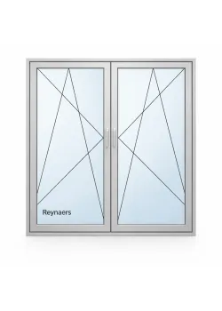 Алюмінієве вікно Reynaers CS 77 з підвищеною теплоізоляцією поворотно-відкидне 1500*1700 мм