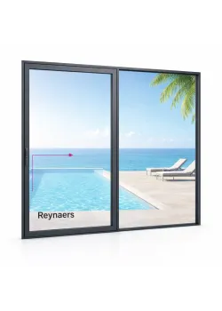 Алюмінієва паралельно розсувна система Reynaers CS 77 з теплоізоляцією 2000*2200 мм