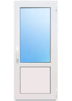 Металопластикові балконні двері VEKA Softline поворотно-відкидне 900 x 2100 мм