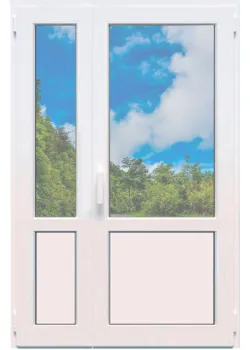 Металопластикові балконні двері VEKA Proline поворотно-відкидне 1300 x 2200 мм
