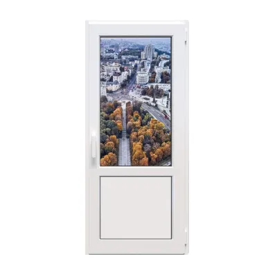 Металлопластиковые двери Viknaland 85Pro поворотно-откидные 800 x 2000 мм-0
