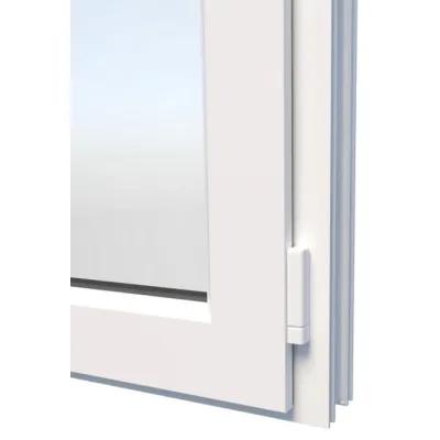 Металлопластиковые двери WDS 5S полуторные с поворотно-откидной створкой 1200 x 2200 мм-3