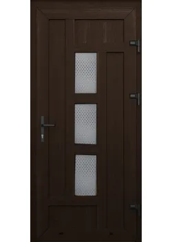Металопластикові двері WDS Одинарні Модель 43