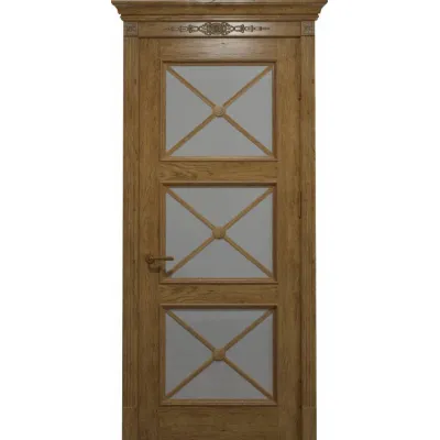 Межкомнатные Двери Status Royal Cross RC-022-S01 Шпон-8