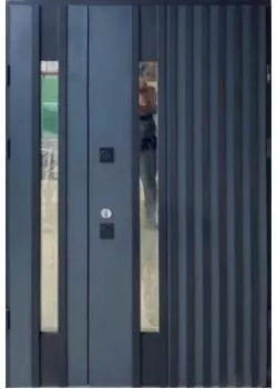 Двери Rio-S Loft антрацит/белый 1200 Страж