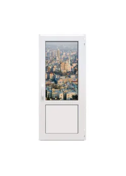 Металлопластиковые двери Salamander StreamLine 76 поворотно-откидные 800 x 2000 мм