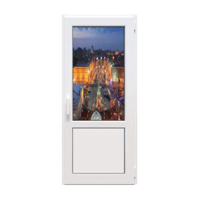 Металлопластиковые двери WDS 5S поворотно-откидные 800 x 2000 мм-0