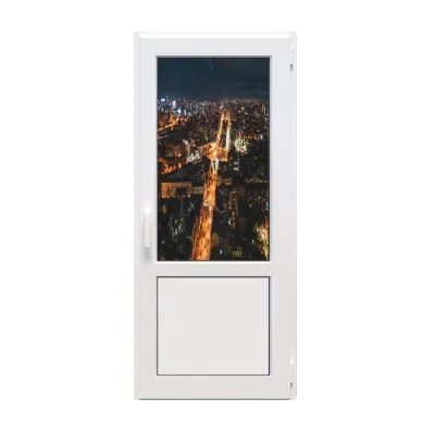 Металопластикові двері WDS 6S поворотно-відкидні 800 x 2000 мм-0