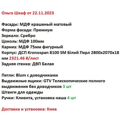 Вариант Шкафа распашного №3 11.11.2023-1