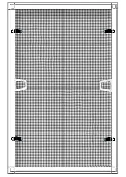 Москитная сетка SITKA 1000-700 мм внешняя