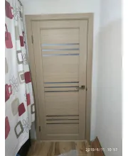 Межкомнатные Двери Leador Doors Sovana Черное стекло ПВХ плёнка