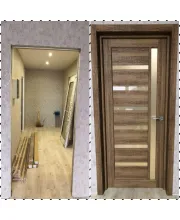 Межкомнатные Двери Korfad Valentino Deluxe VLD-01 ПВХ плёнка