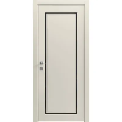 Межкомнатные Двери Rodos Style R Style 1 Черное стекло ПВХ плёнка-2