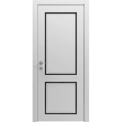 Межкомнатные Двери Rodos Style R Style 2 Черное стекло ПВХ плёнка-3